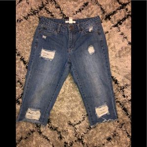 Capri jeans